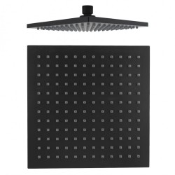200mm 8'' ABS Square Nero Black Rainfall Shower Head 200mm 8'' ABS Square Nero Black Rainfall Shower Head